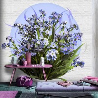 Фотообои Urban Style Незабудки UST5010 200х180 см