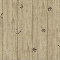 Обои бумажные Rasch Villa Coppenrath II коричневые 0.53 м 289718