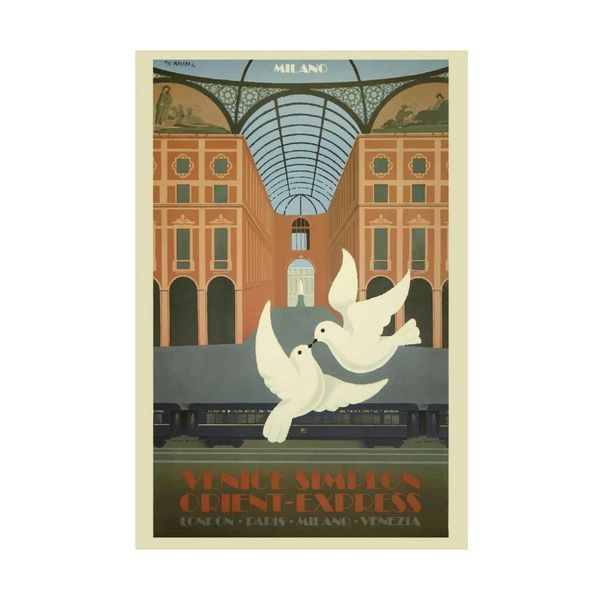 Плакат "34;Просто Постер "34; Milano Express 90x120 в подарочном тубусе 323603444451