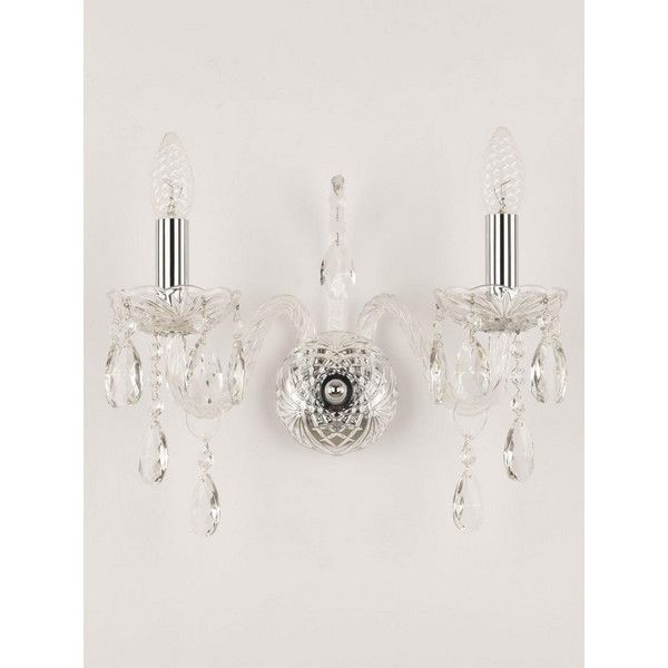 Настенный светильник Bohemia Ivele Crystal 105B.2.165.Ni E14 цвет никель