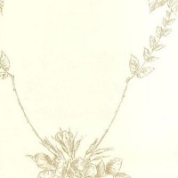 Виниловые обои York Wallcoverings бежевые AT4165 0.68 м