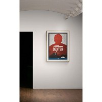 Постер "34;Просто Постер "34; Афиша для сериала Декстер 90x120 в подарочном тубусе Металл