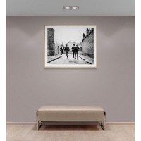 Постер "34;Просто Постер "34; The Beatles - Вечер трудного дня 60x90 в раме Металл