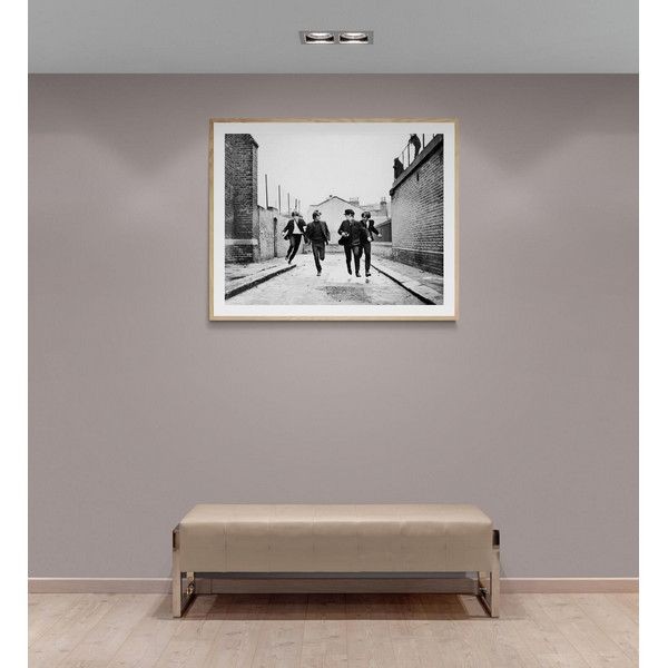 Постер "34;Просто Постер "34; The Beatles - Вечер трудного дня 60x90 в раме Металл