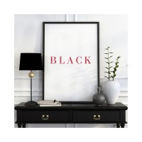 Постер в раме ПростоПостер White 529591919300, 40х50 см