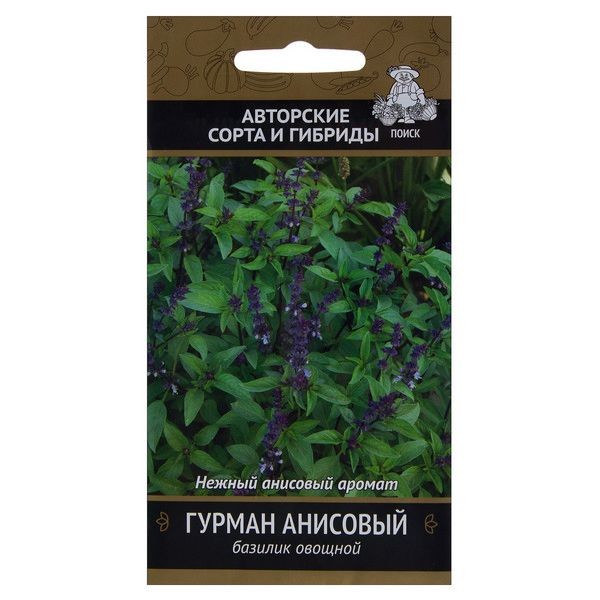 Семена Базилик овощной «Гурман анисовый»
