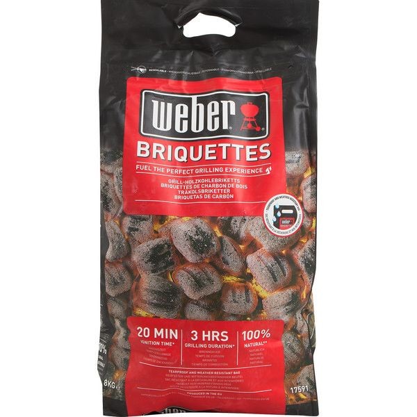 Брикеты топливные Weber уголь 8 кг