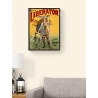 Постер ПростоПостер Велосипед Liberator 50x70 в раме Металл