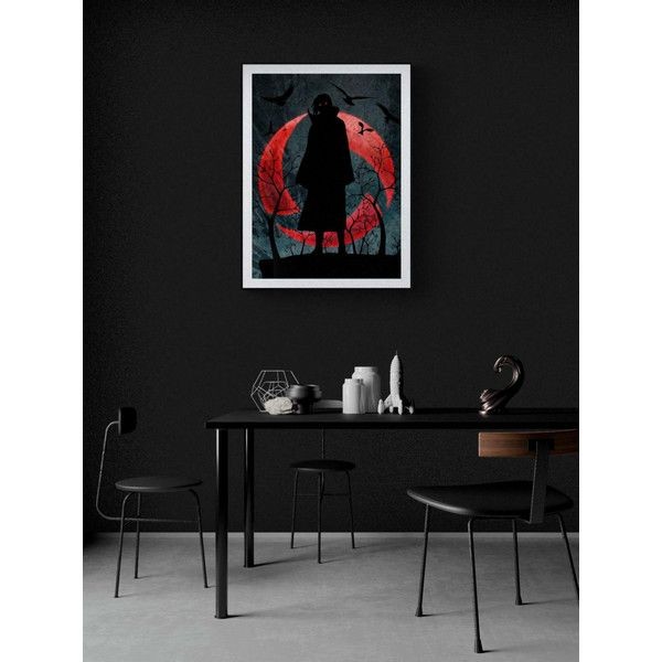 Плакат "34;Просто Постер "34; Наруто. Учиха Итачи 60x90 в подарочном тубусе 344135262331