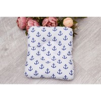 Подушка AmaroBaby детская Якоря 22х26 см, холлофайбер