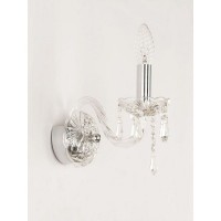 Настенный светильник Bohemia Ivele Crystal 104B.1.141.Ni E14 цвет никель