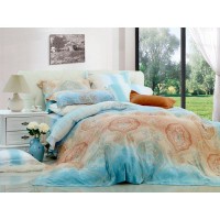 Комплект постельного белья двуспальный GUTEN MORGEN , перкаль, 70x70 см