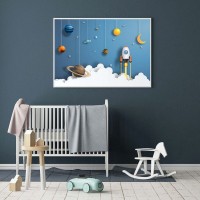 Плакат "34;Просто Постер "34; Планеты 90x120 в подарочном тубусе 751457597621