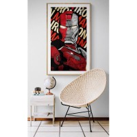 Постер Просто Постер Железный Человек : Iron Man - ретро 60х90 см