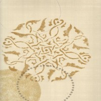 Виниловые обои York Wallcoverings бежевые VV5800 0.69 м