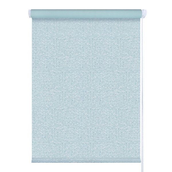 Рулонная штора Legrand Блэкаут Кристалл Legrand, 66x175, цвет голубой