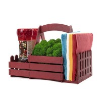 Подставка для салфеток и специй Oktaur ST-RED-GR-01