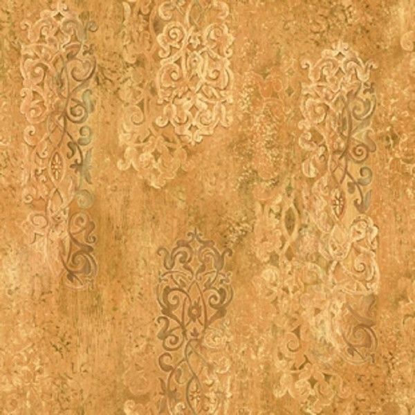 Виниловые обои York Wallcoverings желтые AH4736 0.68 м