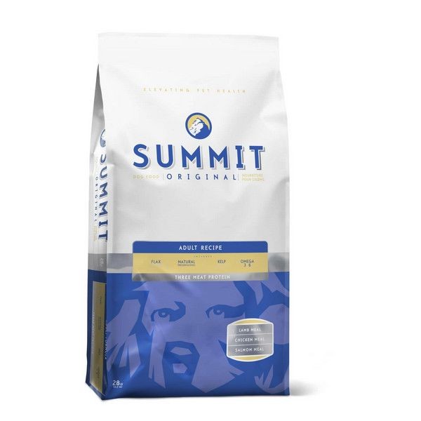 Сухой корм для собак SUMMIT Holistic Три вида мяса Ягненок Цыпленок Лосось 12.7 кг