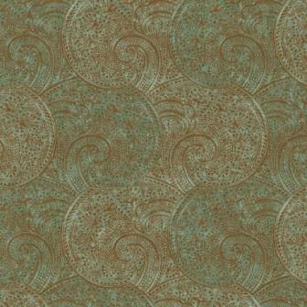 Виниловые обои York Wallcoverings зеленые TH6348 0.68 м