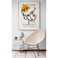 Постер "34;Просто Постер "34; Анри Матисс - выставочный Постер-9 90x120 в подарочном тубусе Металл