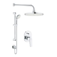 Набор душевой Grohe Bau Flow для скрытого монтажа с верхним и ручным душем