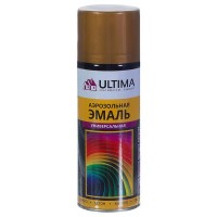Краска аэрозольная Ultima цвет латунь металическая