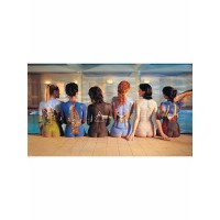 Постер "34;Просто Постер "34; Группа Pink Floyd - Девушки 40x50 в раме Металл