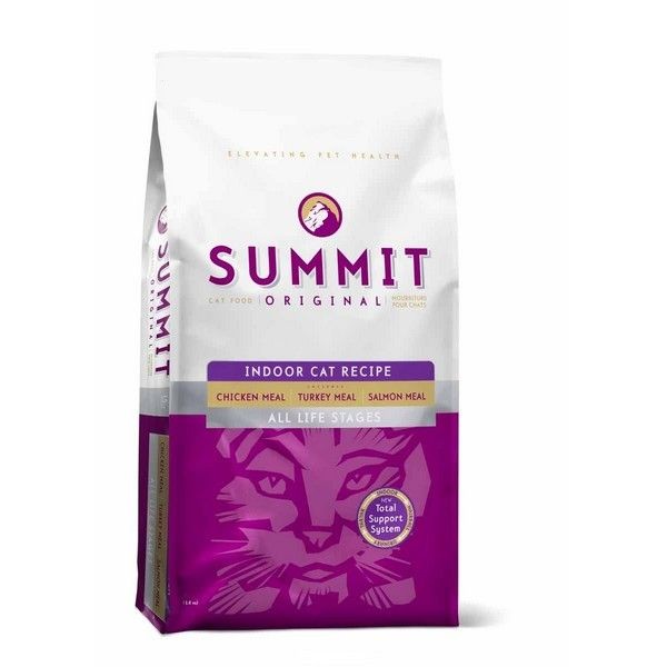 Сухой корм для кошек SUMMIT Holistic Три вида мяса Цыпленок Лосось Индейка 6.8 кг