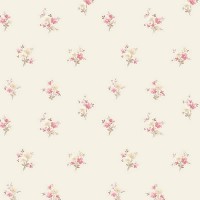 Обои виниловые Aura Little England II бежевые 0.53 м PR33840