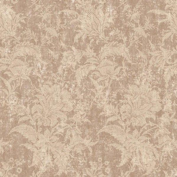Виниловые обои York Wallcoverings серые RL6309 0.68 м
