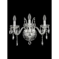 Настенный светильник Bohemia Ivele Crystal 105B.3.165.Ni E14 цвет никель