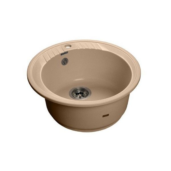 Кухонная мойка GranFest R-520 RONDOR-520 топаз