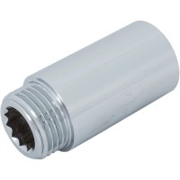 Удлинитель, внутренняя резьба, 1/2 "34;х40 мм, цвет хром