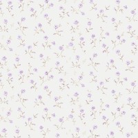 Обои виниловые Aura Little England II фиолетовые 0.53 м PR33855