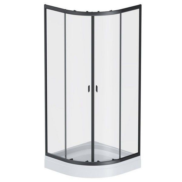 Душевая ширма AM.PM 80x80 X-Joy Twin Slide W88G-205-080BT, без поддона