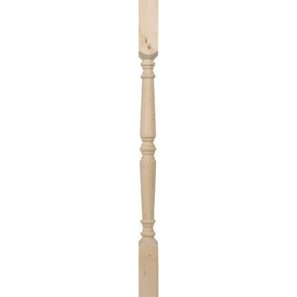 Балясина «Симметрия» 60х60х900 мм, хвоя сорт АВ