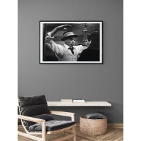 Постер "34;Просто Постер "34; Фрэнк Синатра 50x70 в подарочном тубусе Металл