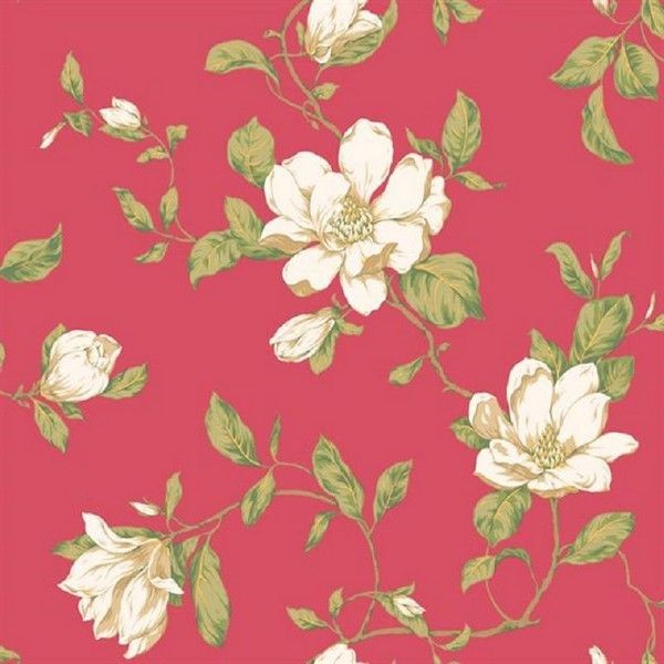 Виниловые обои York Wallcoverings розовые AD8203 0.68 м
