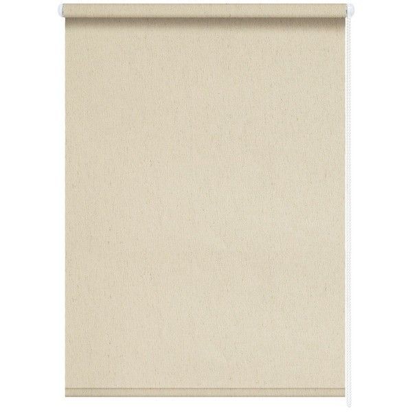 Штора рулонная Miamoza Linen 80x160 см бежевая