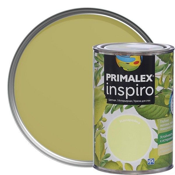 Краска Primalex Inspiro 1 л Канарейка
