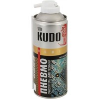 Пневмоочиститель для техники Kudo «Сжатый воздух» негорючий 520 мл