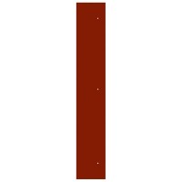 Угол для шкафа Delinia «Пунш» 4x70 см, ЛДСП, цвет красный