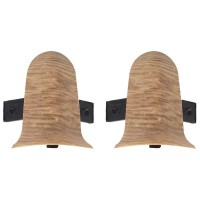 Угол для плинтуса внешний «Осина Европейская» 55 мм 2 шт.