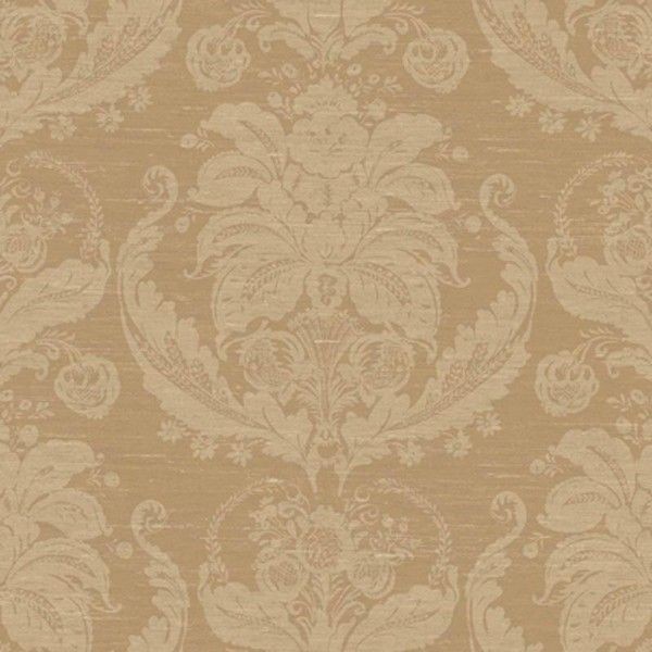 Виниловые обои York Wallcoverings бежевые GG4786 0.68 м