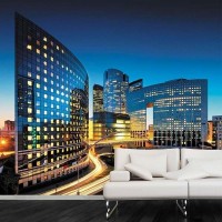 Фотообои Urban Style Ночная дорога UST0301 300х270 см