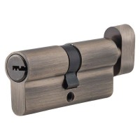 Цилиндр Standers ключ/вертушка 35х35 бронза, TT-CAB821