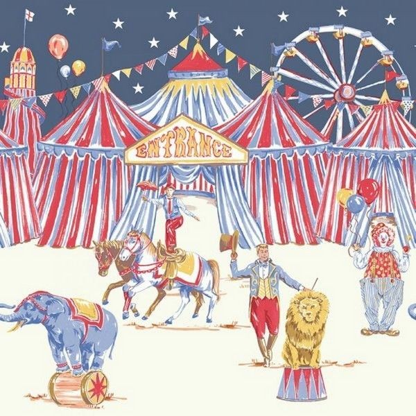 Обои бумажные Arthouse Imagine Fun 2 696304, 0.53 м, синие