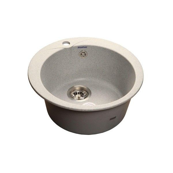Кухонная мойка GranFest R-480 RONDOR-480 сер
