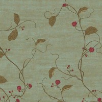 Виниловые обои York Wallcoverings зеленые TH6373 0.68 м